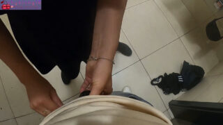 Hanging out with prostitutes in public bathrooms